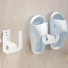 Wall-mounted Punch Free Garage Storage Rack  Door Wall Mounted Hanger Hook Heavy Load Rack Kitchen Bathroom Organizer Holder