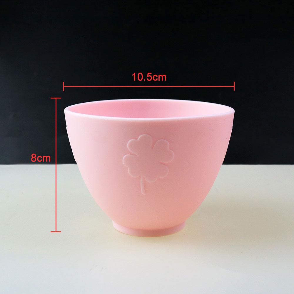 Silicone World Silicone Mask Bowl Women Face For Mask Mixing Bowl Girls Facial Skin Care Mask Mixing Tools DIY Beauty Supplies