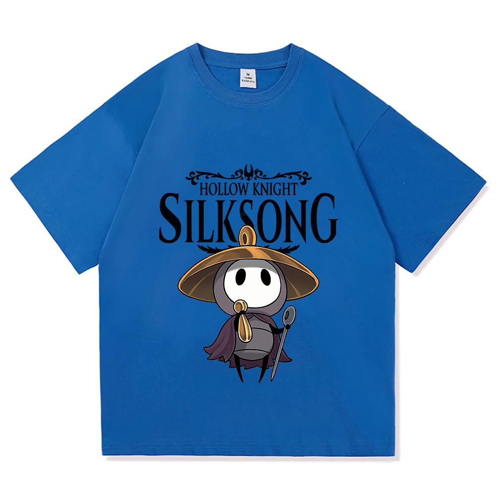Lustige Sherma Song T-Shirts Hollow Knight Silksong Spiel Zitat T-Shirts Harajuku Cartoon Print T-Shirts Unisex Baumwolle Freizeitkleidung