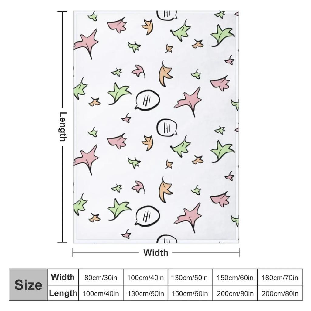 Heartstopper Netflix Nick Charlie Throw Blanket Blanket For Decorative Sofa Anime Sofa Quilt Furry Blanket