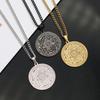 Nuovo Ciondolo Amuleto dei 7 Arcangeli Sette Arcangeli Sigillo del Cerchio Magico Tetragrammaton Runa Mistica Evocazione per Uomini Donne