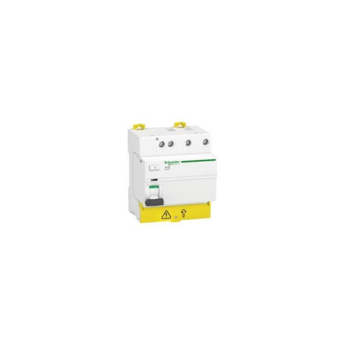 Interrupteur Différentiel - SCHNEIDER ELECTRIC - Acti9 iIG40 - 3P+N 25A - 30mA Type AC - Blanc