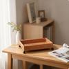 Houten Plateau met Poten Decoratieve Houten Opbergruimte Ruimtebesparend voor Salontafel