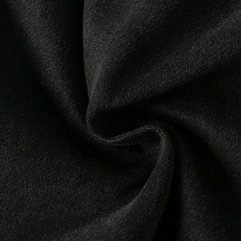 DAVE & BELLA Boys' Autumn/Winter Black Denim Jogger Pants