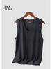 Men's Quick-Drying Slim Fit V-Neck Mesh Ice Silk Summer Tank Top