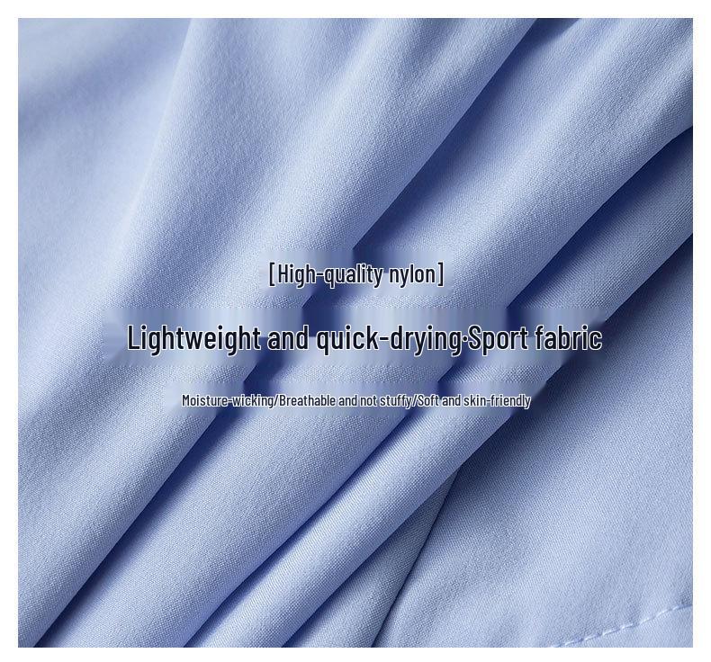 Women's Summer 2024 Quick-Dry Activewear Set for Running, Badminton, Tennis, Yoga - Skirt and Top in Petite Sizes