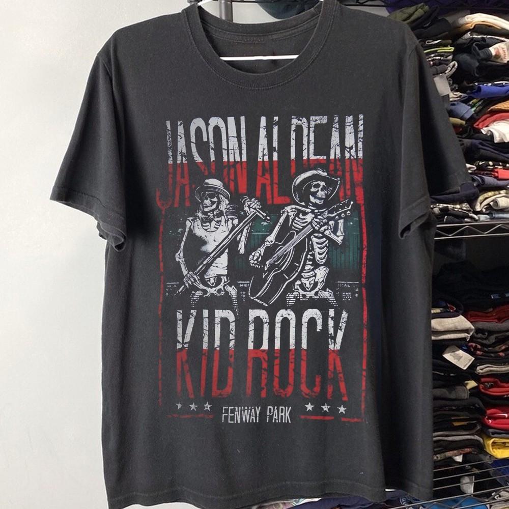 Vintage 2016 JASON ALDEAN Gift Funny Black All Size 20D1482 Unisex T-Shirt S