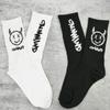 Trendy Breathable Street Style Hip Hop Cartoon Cotton Skateboard Socks Unisex Hosiery Sports Socks