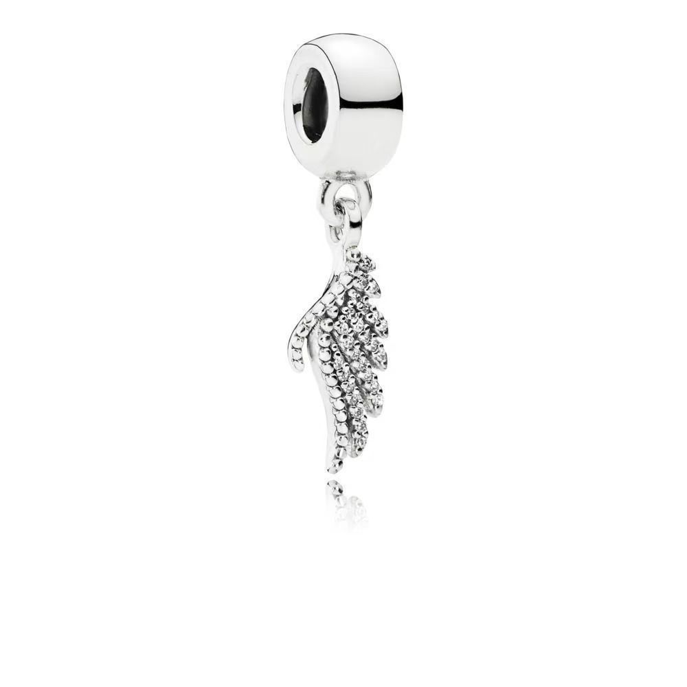 S925 Silver Jewelry DIY Charms Set With Eiffel Tower High Heels Dolphin Palm Tree Heart Wings Pendants Handmade Craft Gift Accessories