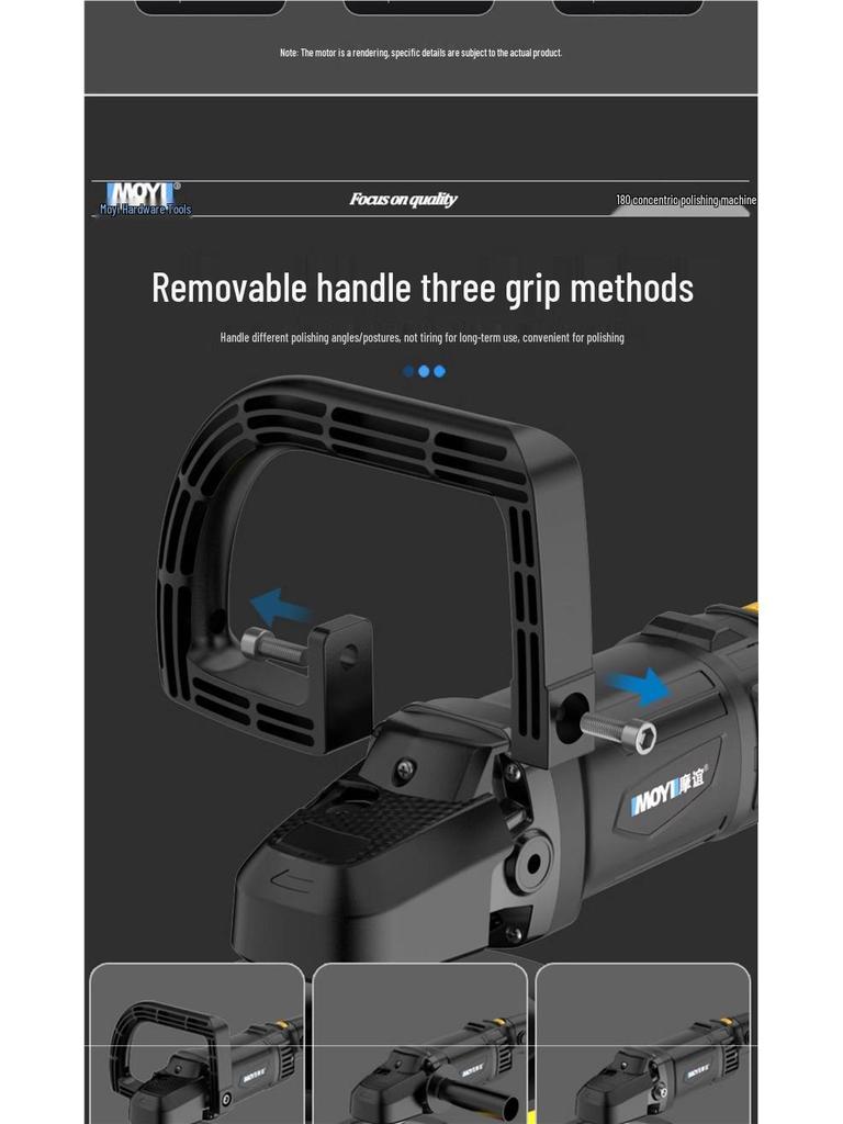 Electric Car Polisher Scratch Repair & Waxing Machine with Speed Control