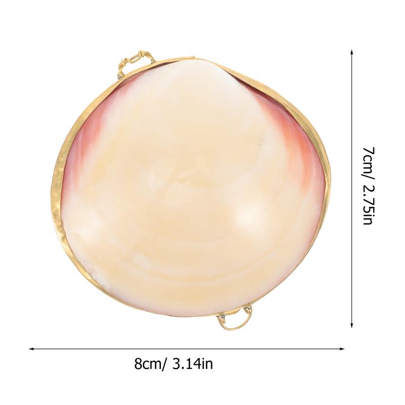 Perlmuschel Aufbewahrungsbox Zarte Ringbox Ohrring Schick Schmuck Schreibtisch Dekoration Kleiner Halskettenbehälter