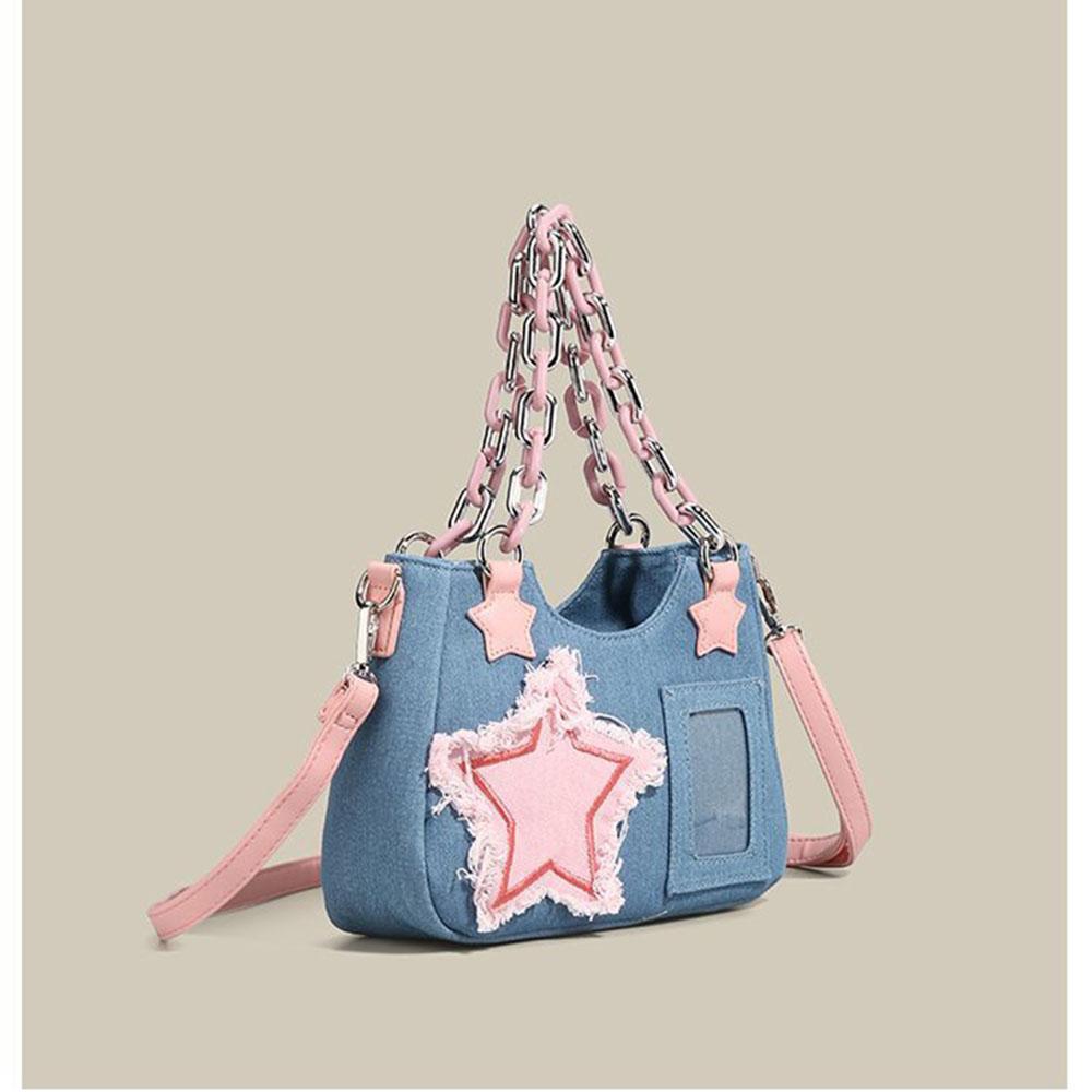 Denim Women Underarm Shopper Totes Large Capacity Designer Hobo Shoulder Bag Luxury Women's Handbag Small Crossbody Bag