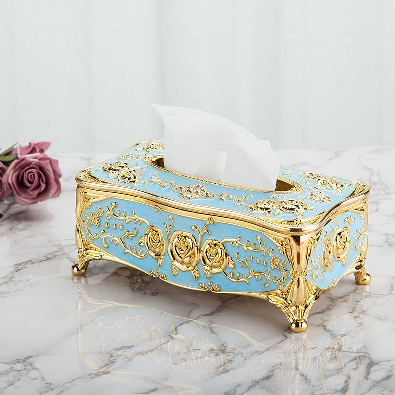 European-Style Creative Tissue Box for Home, Living Room, or Dining Table Decor