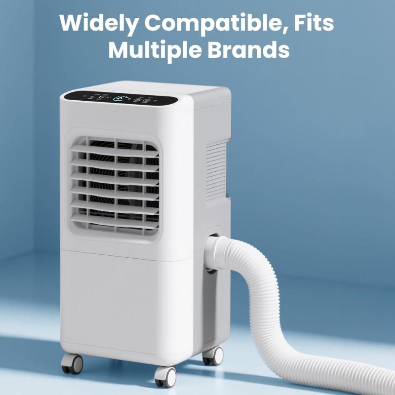 Universal Air Conditioner Hose Adapter High Performances  Exhaust Coupling Suitable for Easy Carry  Window Sealing