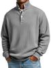 2024 Herren Retro Europa 4-Knopf Henley Shirt, 3D Digitaldruck, Langarm, Lockerer Schnitt Mode Sweatshirt