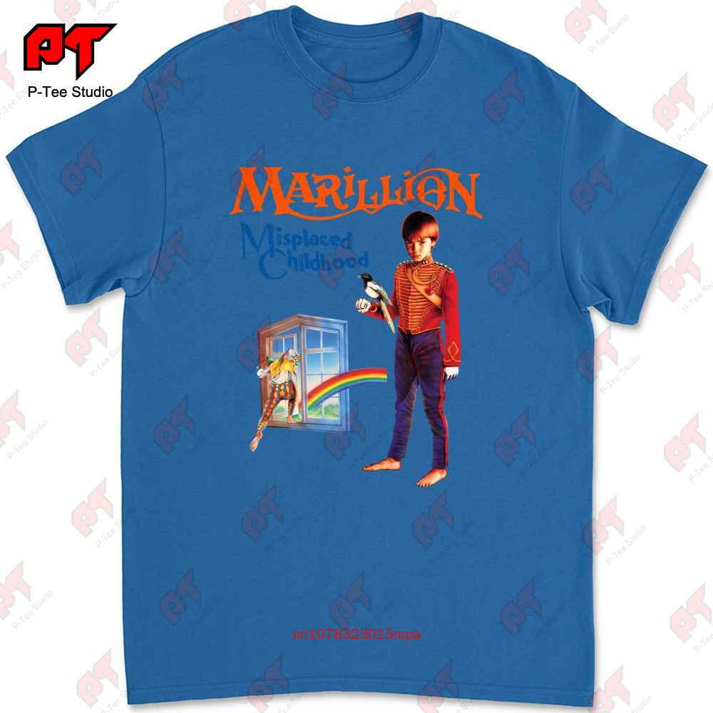 Maglietta Vintage Marillion Misplaced Childhood Band Tour Concerti 2EEH