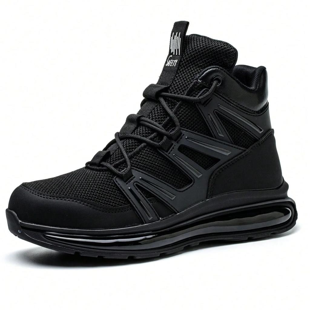 Men Work Safety Shoes Anti-smashing Steel Toe Cap Working Boots Construction Indestructible Work Soft-Soled Sneakers Men Shoes