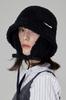 Safety Pin Sherpa Fur Flap Bucket Hat Black [VARZAR]