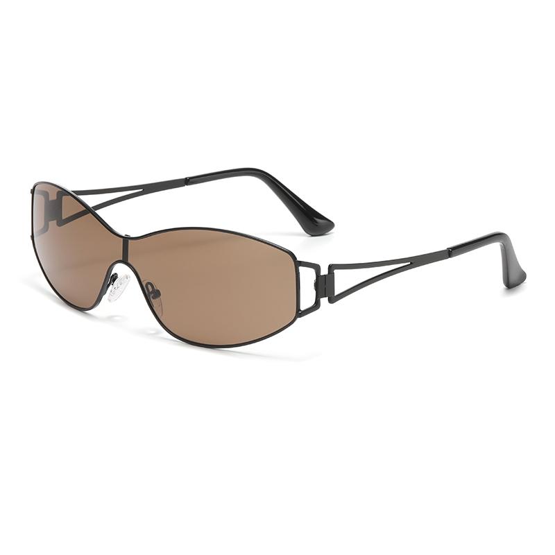 Y2K Trendy Wraparound Sunglasses For Men Women Fashionable UV Protection Outdoor Cycling Goggles 2530