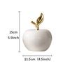 Christmas Gift Apple Ceramic Ornaments Modern Sleek European Nordic Nice Style Home Creative Design Living Room Crafts