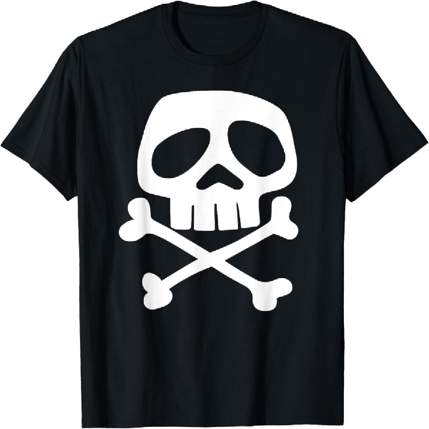 Punk Rock Skull and Bones - 1980 s Punk Rock T-Shirt XXXXXL разноцветный