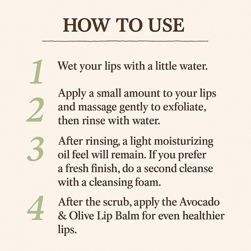 SKINFOOD Avocado & Sugar Lip Scrub (14g)