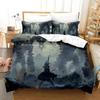 Luxury New 3D Print Anime Genshin Impact Arlecchino Bedding Set Duvet Cover Bed Set Quilt Cover Pillowcase Queen Size Boys Adult