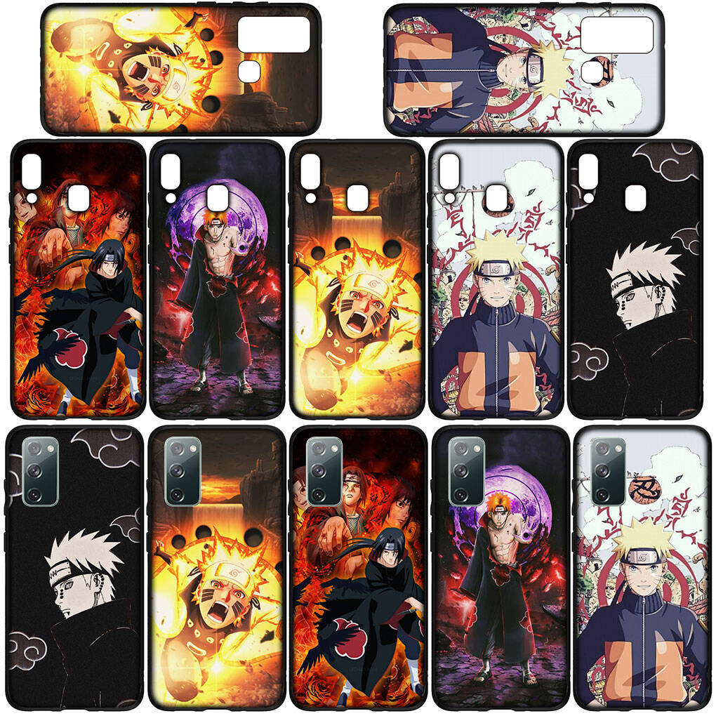 Phone Case for iPhone 17 15 16 Plus Redmi Note 14 12 11 13 Pro Max Huawei P30 P20 Lite Y9 OPPO A60 A40 A80 A18 Pain Anime Itachi Akatsuki Naruto Cover