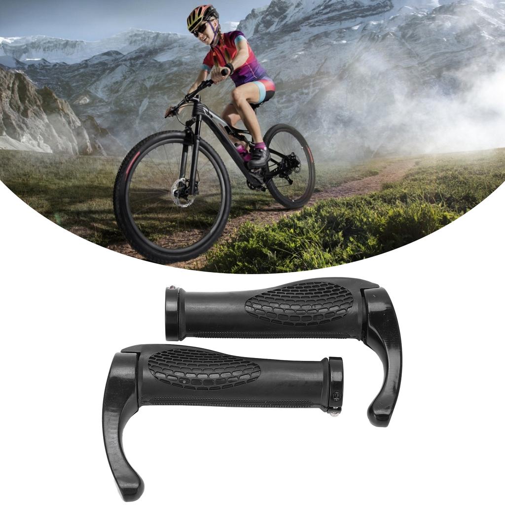 Handlebar Grips Ergonomic Anti Skid Handle Bar Grips Cycling Handle End Lock
