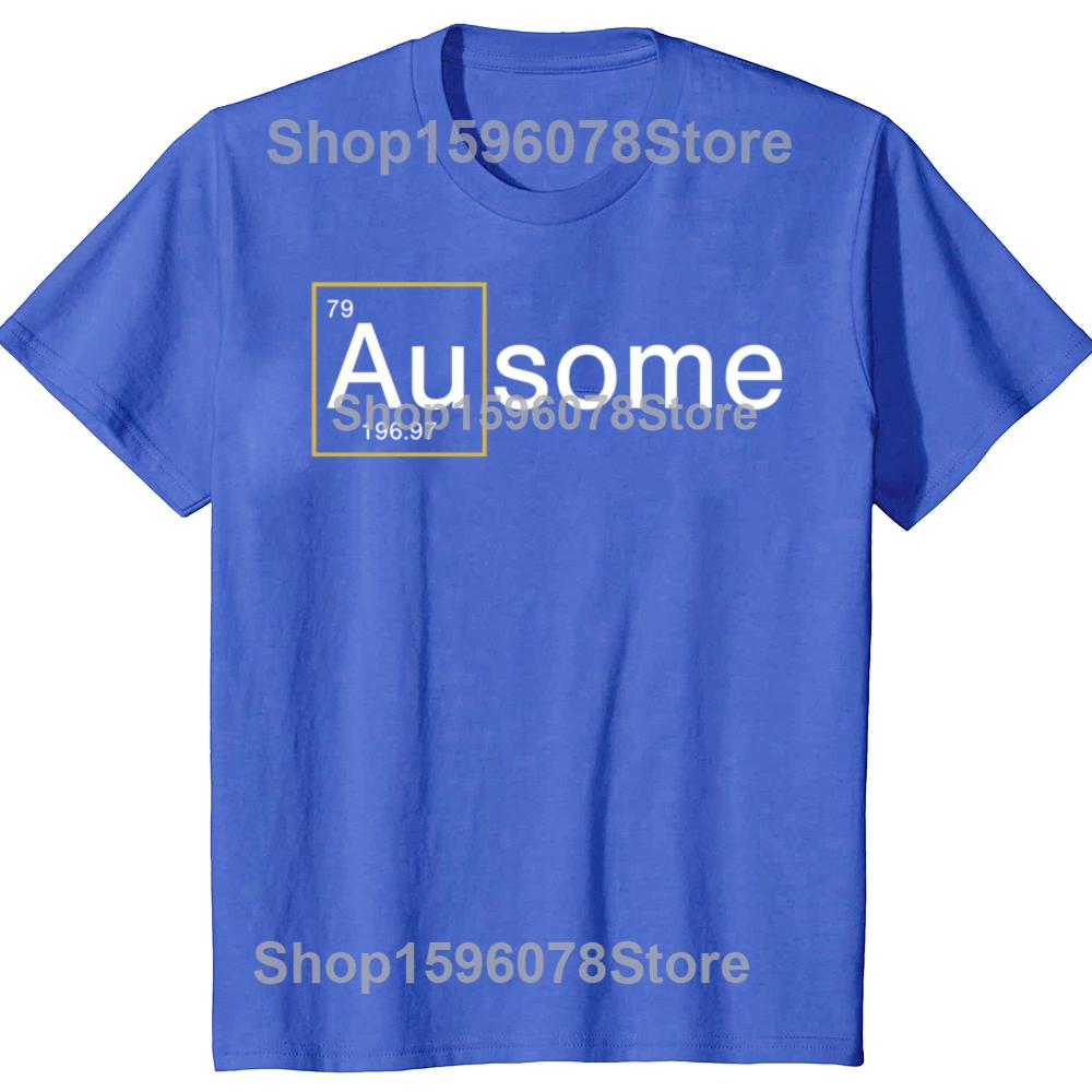 Funny Ausome Autism Graphic 100% Cotton T-shirts Men Women's Fashion Casual Tshirt Loose Oversized Streetwear T Shirt
