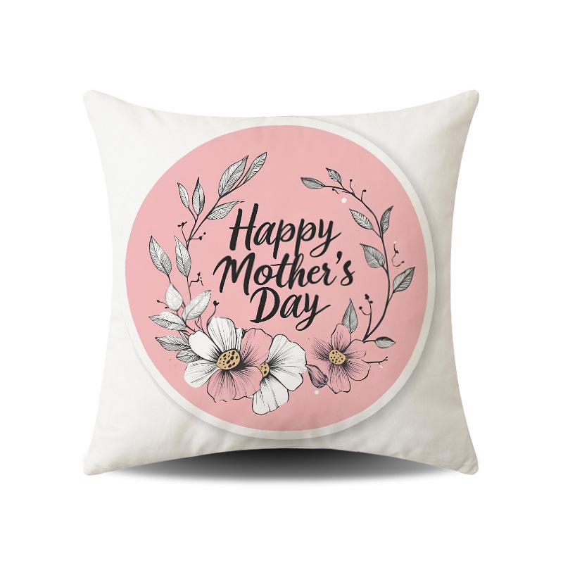 Mother's Day Holiday Atmosphere Cushion for Home and Office Decor