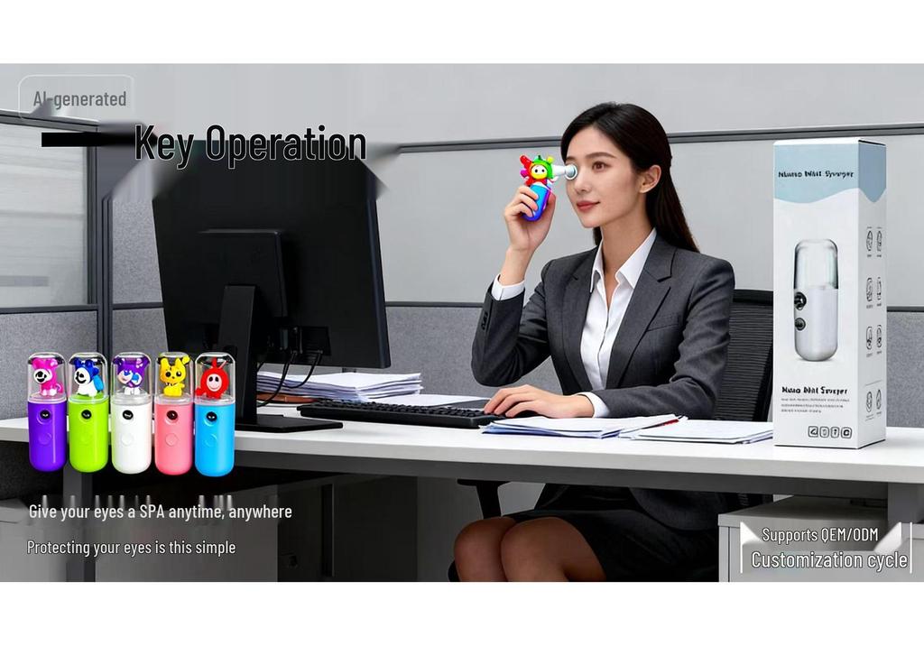 Rechargeable Nano Hot & Cold Spray Hydrator: Portable Winter Skincare Device for Moisturizing & Personal Care