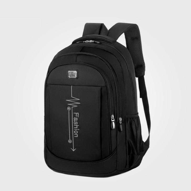 

Мужской рюкзак - большая вместимость, регулируемые плечевые лямки, несколько отделений, подходит для школы, путешествий и работы, trave серый