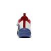 Li Ning Childrens Starshine Non-Slip Shock Absorbing Wear-Resistant Casual Shoes Kids Casual Shoes White Blue YKNS024-1
