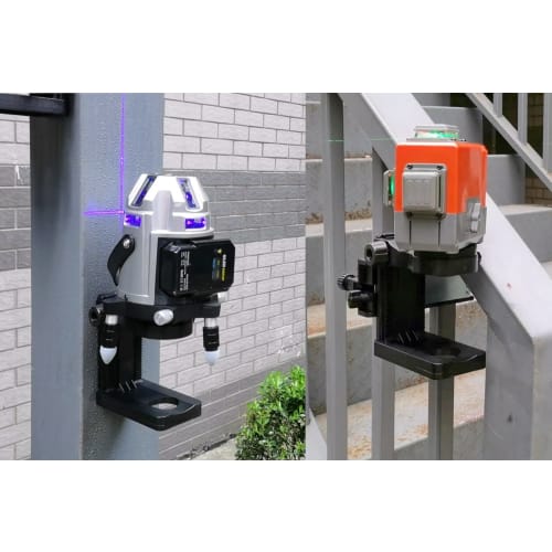 Danpon Magnetic Clamp Wall Bracket for Laser Levels, Lightweight Ceiling Holder with Magnet, Adjustable Height, 360 Rotation and Fine Adjustment, Fix