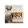 Elephant Patterned Double-sided Decorative Set Of 2 Throw Pillow Covers