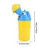 Baby Portable pisuar nocnik dziecko awaryjna toaleta dla malucha Upgrade Baby Car Camping(Żółty)