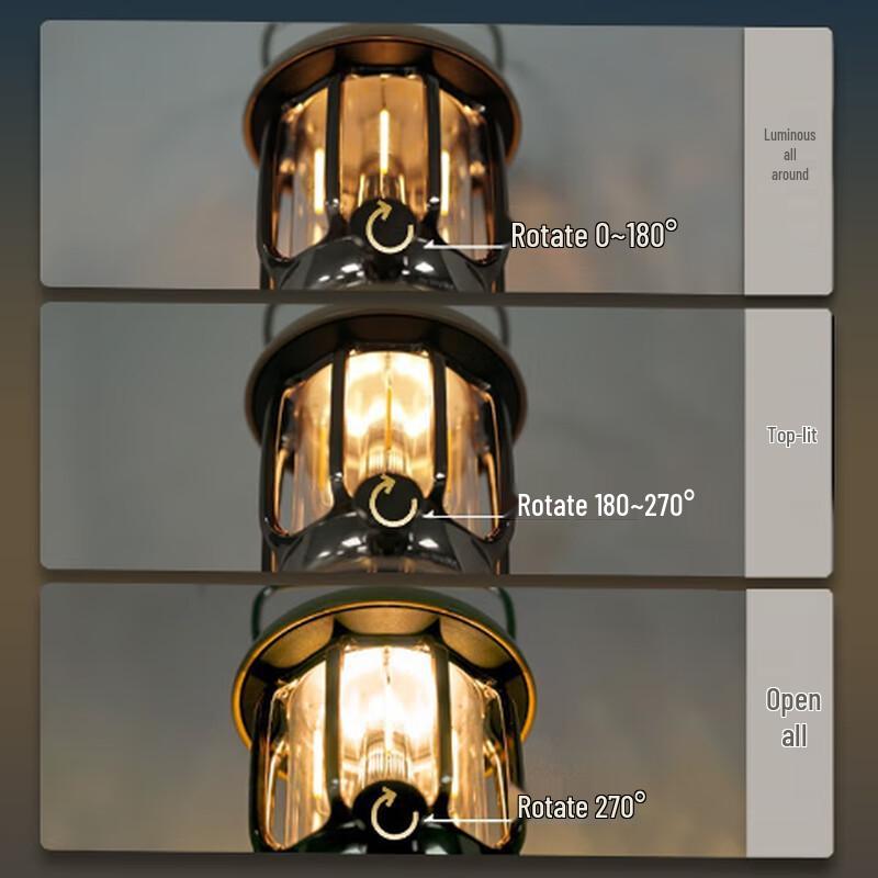 Nufeng USB Rechargeable Waterproof Camping Lantern