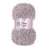 Włóczka Teddy Wool Pętelkowa: Ręcznie robiona włóczka DIY do szydełkowania i robienia na drutach na szaliki i lalki