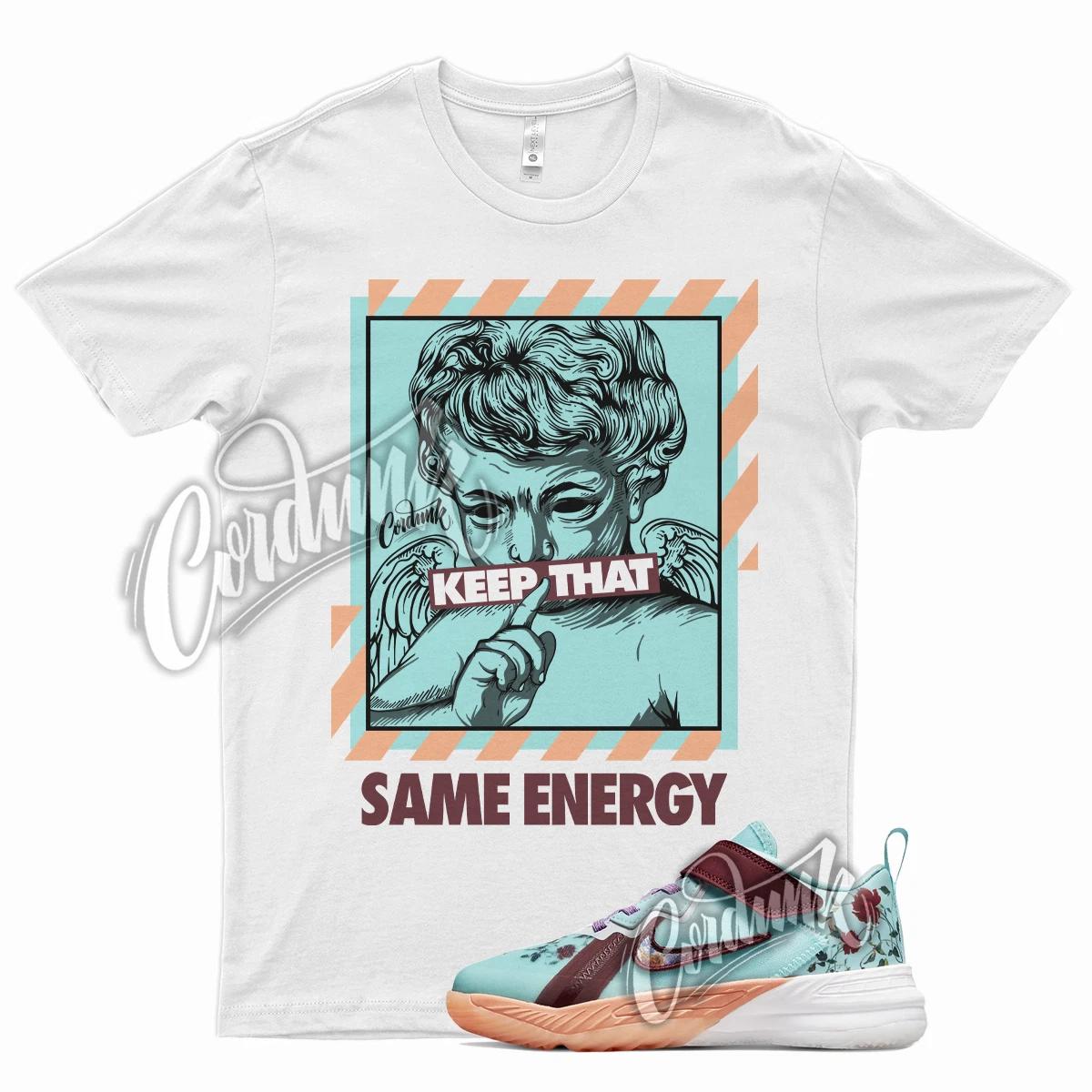 

ENERGY T Shirt for Lebron 18 Low Psychic Blue Violet Shock Team Red Daughters 19 M