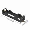 5Pcs 77*20.8mm Battery Case Black Battery Storage Case for SMD 18650 Battery Organization