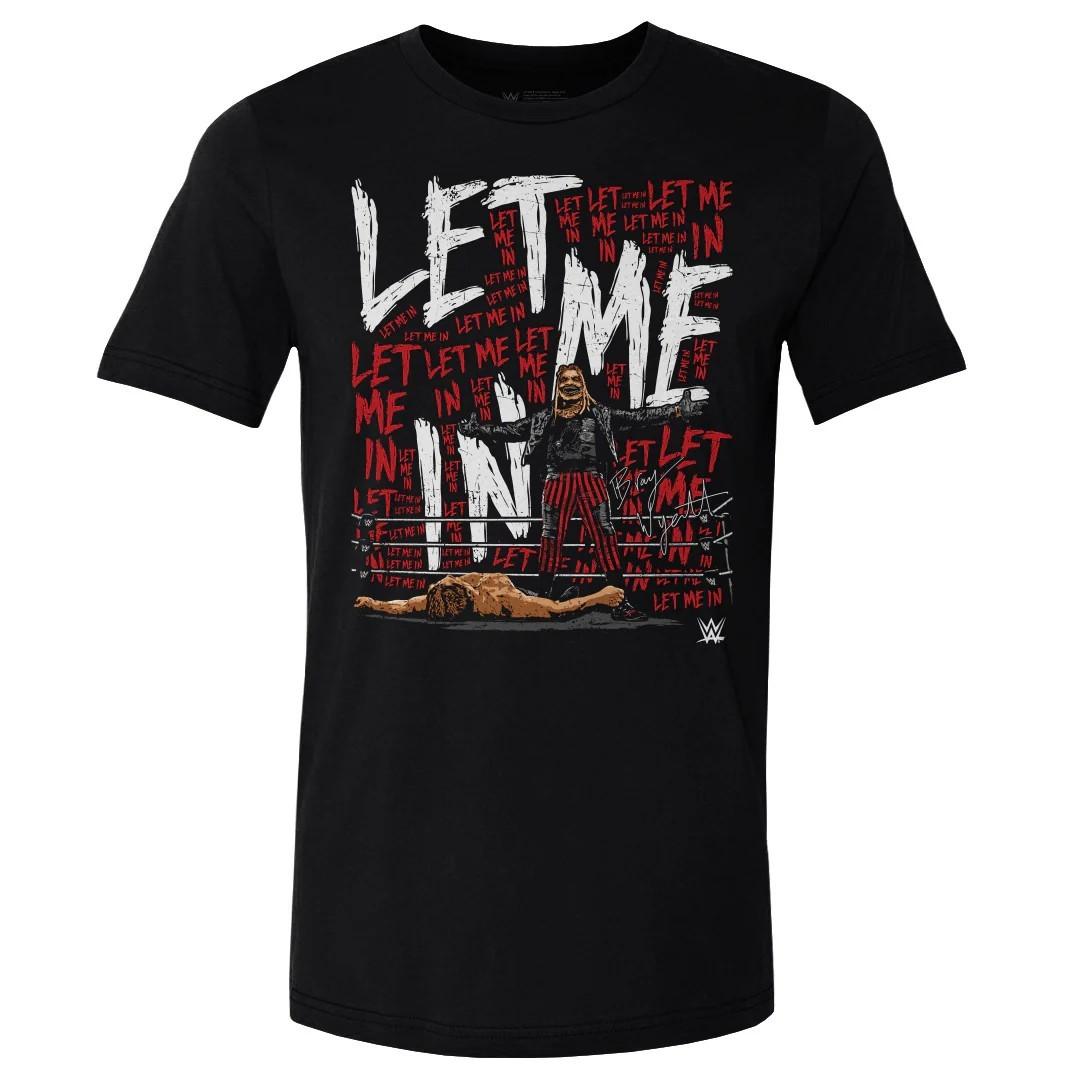 Bray Wyatt Let Me In Repeat Black Shirt UB41 XXL