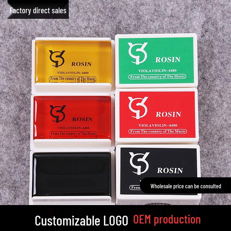 Professional Dust-Free Rosin for Erhu, Violin, and Banhu String Instruments жёлтый