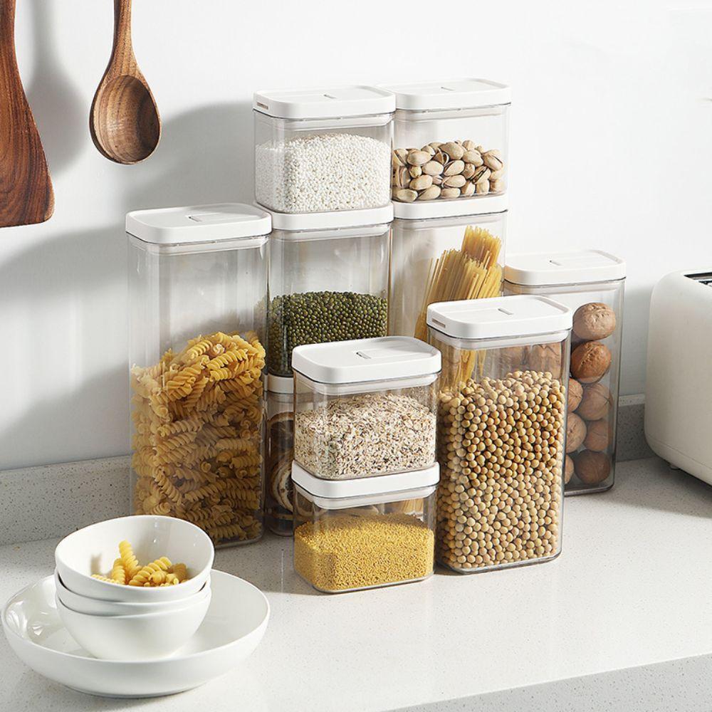 Moisture-Proof Sealed Food Storage Box Transparent Fridge Storage Tank  Kitchen Storage