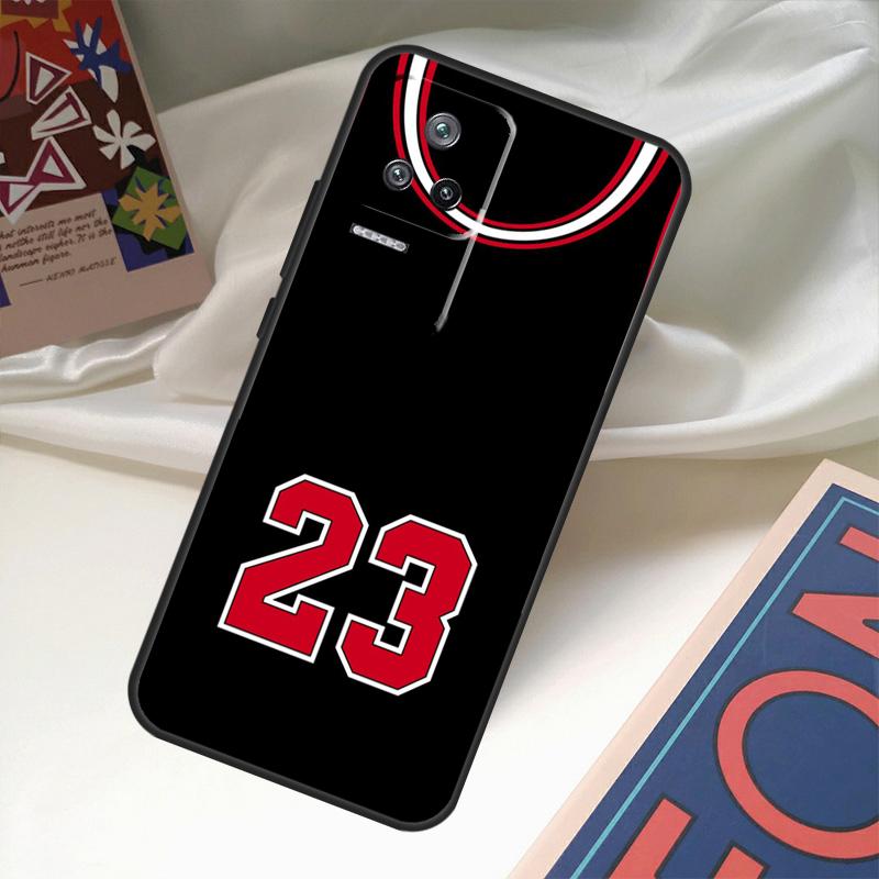 Basketball Number 23 Case For Xiaomi 17 14 15 Ultra 13T 14T 15T Pro POCO F8 Ultra F7 F5 F6 X3 X5 X6 X7 Pro Coque