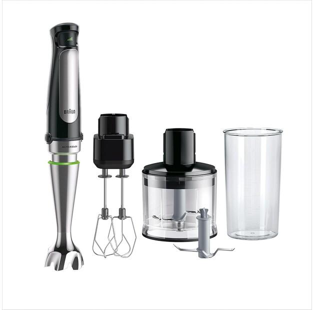 Immersion Blender Braun MQ 7035XBI MultiQuick 7 with Attachments