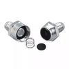 One-way Valve 6/8/10/12/14/16mm Aluminium Alloy Check Valve for Diesel, Petrol, Water Hand Pumps Oil Supply Fittings