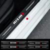 4 st/set Biltröskelskydd Genomskinlig Dekorativ Emblemklistermärke För Nissan Nismo Qashqai Teana X Trail T32 T31 Tiida Juke