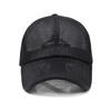 Breathable Summer Net Cap Middle-Aged Men's Baseball Cap Hollow Brim Cap Outdoor Fishing Cap Mesh Sun Hat