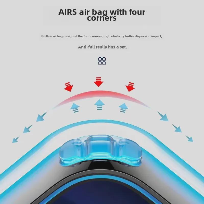 Red Magic 9 Pro/9S Pro+ Anti-Frosted Heat Dissipation Magnetic Case - Transparent with Wallet Feature